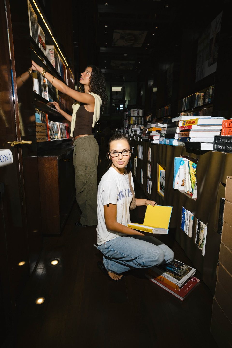 Guests browsing books at a TASCHEN sale